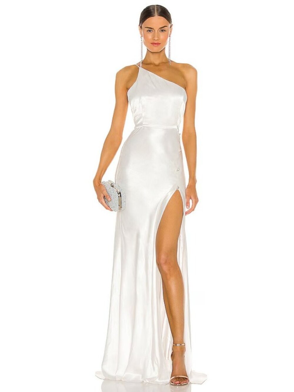 SAU LEE Hailey Gown in Ivory Long